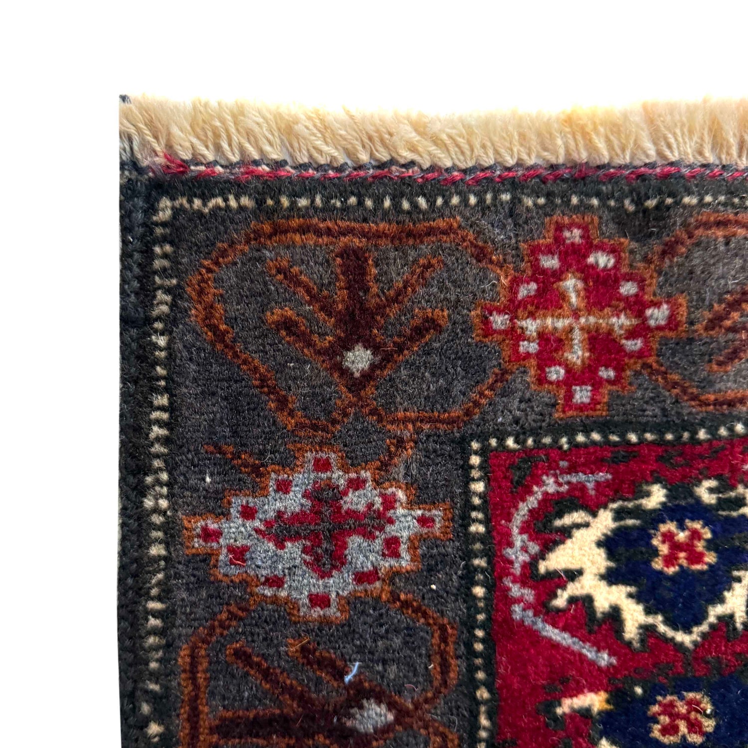 Handmade Baloch Rug 3' 4" x 5' 0" ft / 102 x 153 cm - No. W36338