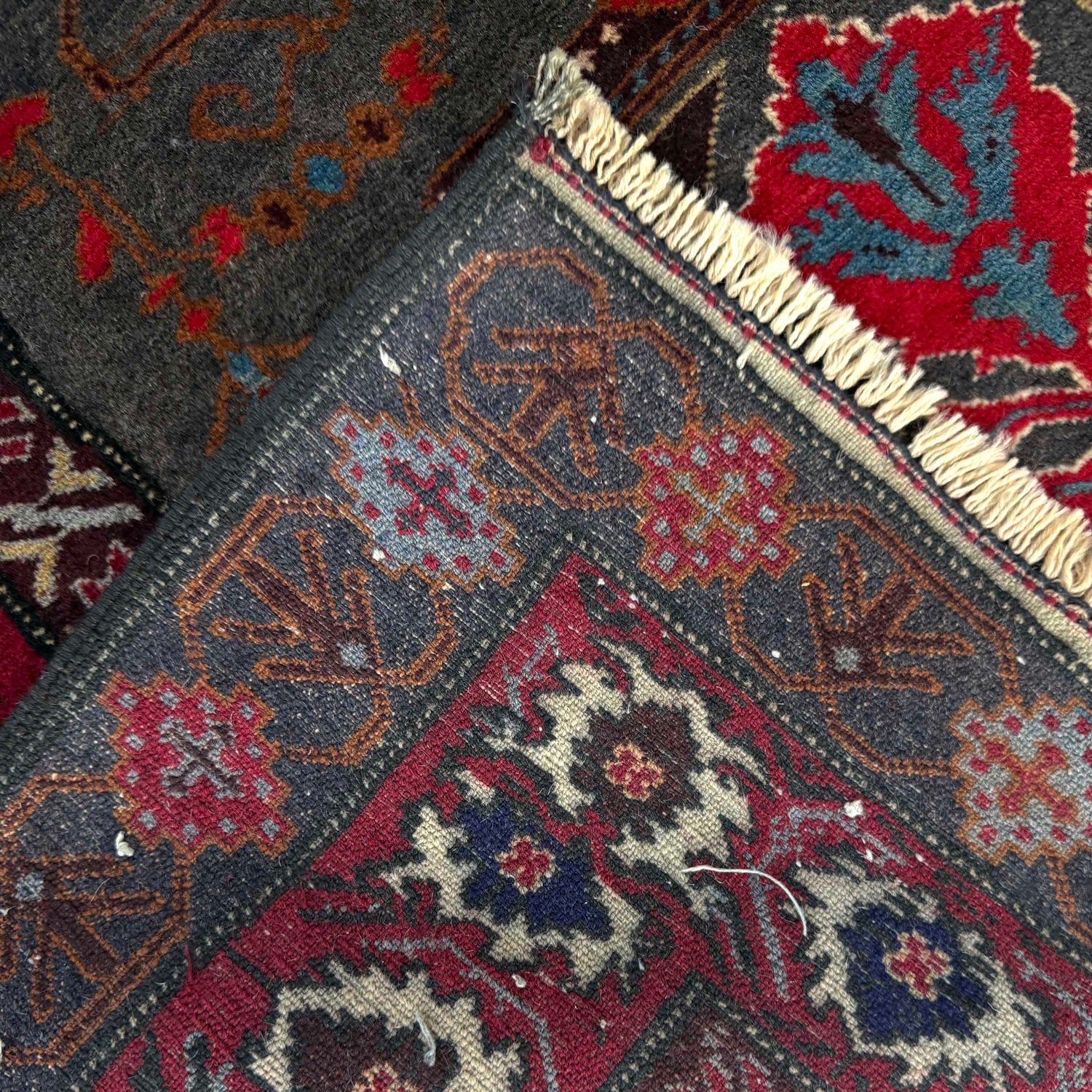 Handmade Baloch Rug 3' 4" x 5' 0" ft / 102 x 153 cm - No. W36338