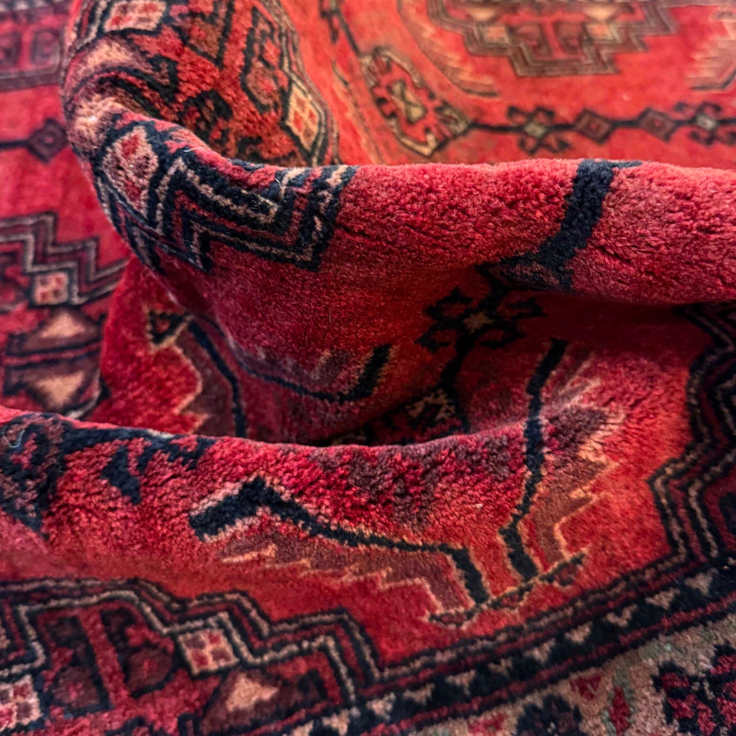 Handmade Balochi Carpet 3' 1" x 5' 3" ft / 93 x 160 cm - No. W36540