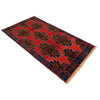 Red Color Baluchi Rug 3' 7" x 6' 6" ft / 108 x 197 cm - No. W36542