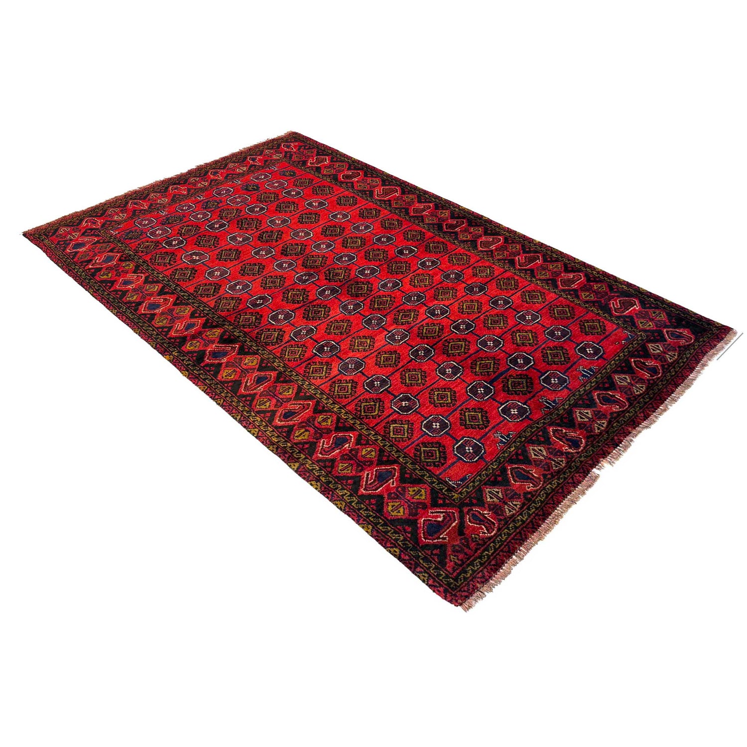 Baluch Short Rug 3' 8" x 5' 10" ft / 112 x 178 cm - No. W36551