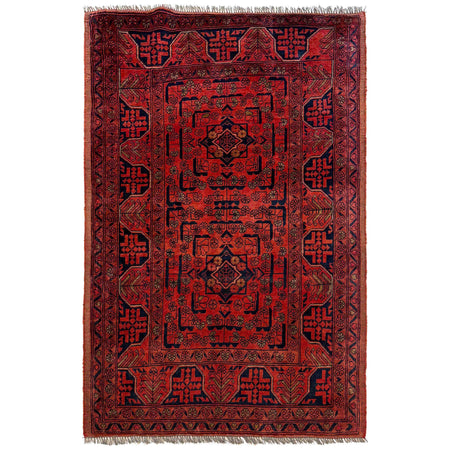 Small Size Area Rug 3' 10" x 5' 3" ft / 118 x 160 cm - No. W36555