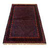Hand Knotted Baluchi Rug 2' 10" x 4' 8" ft / 87 x 143 cm - No. W36600