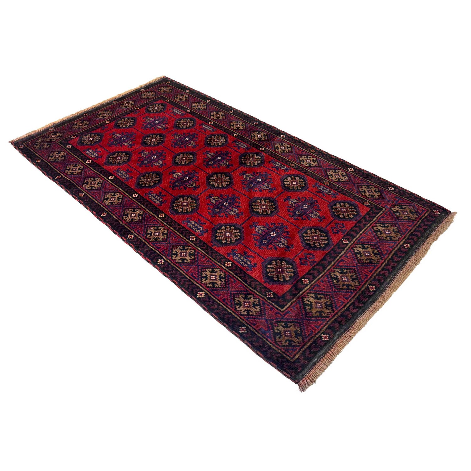 Tribal Baloch Rug 2' 8" x 4' 7" ft / 82 x 139 cm - No. W36601