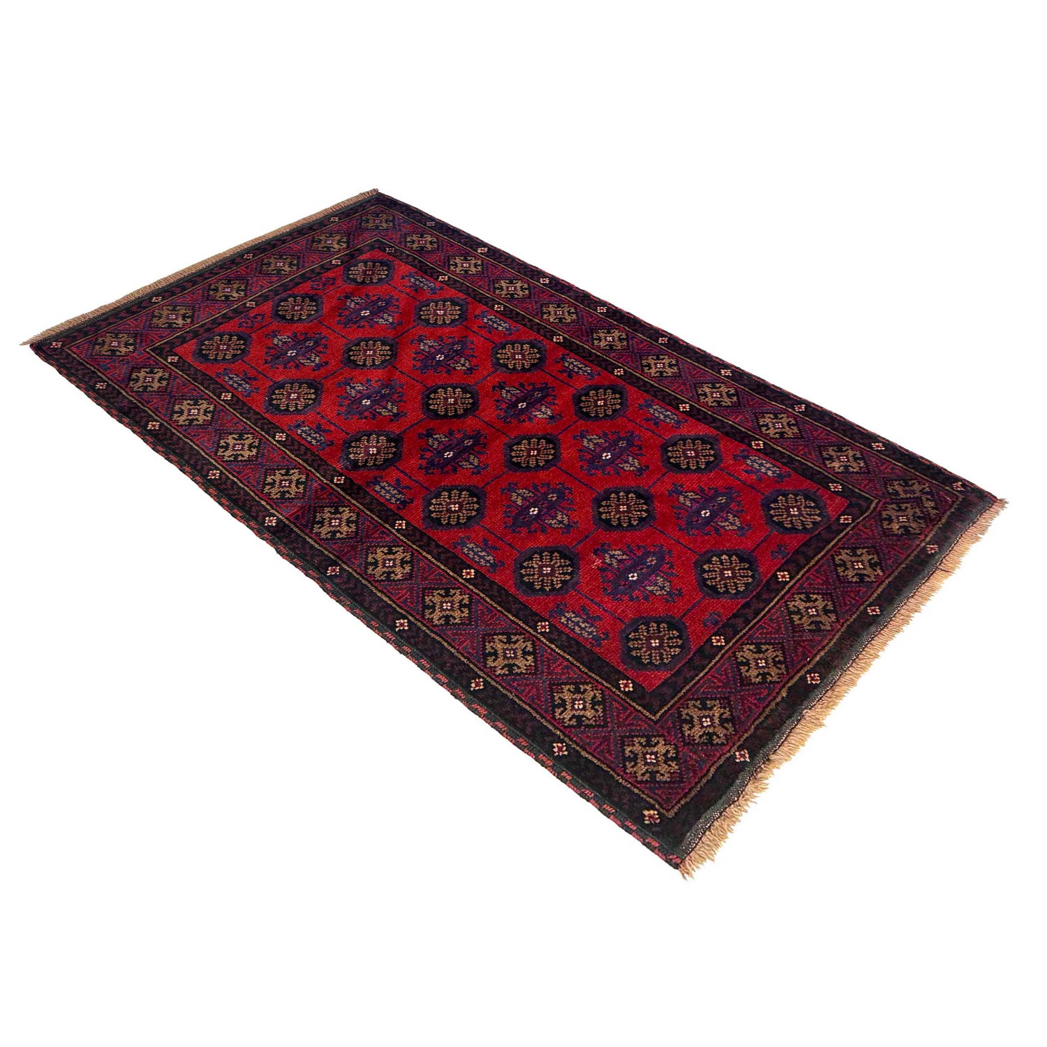 Tribal Baloch Rug 2' 8" x 4' 7" ft / 82 x 139 cm - No. W36601