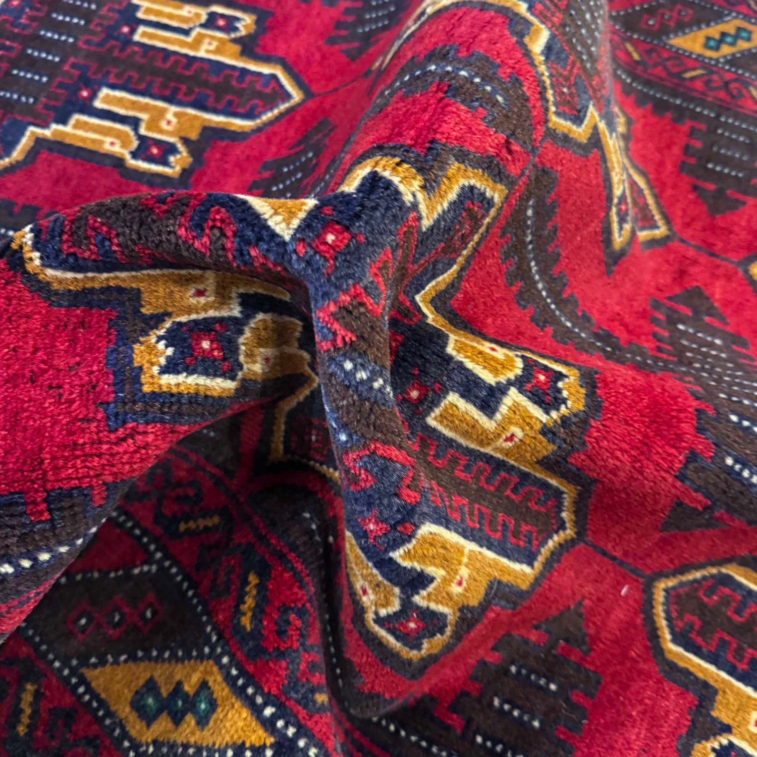 Handmade Balochi Carpet 3' 2" x 4' 9" ft / 97 x 145 cm - No. W36603