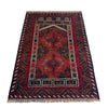 Handmade Prayer Rug 2' 9" x 4' 0" ft / 85 x 123 cm - No. W36702