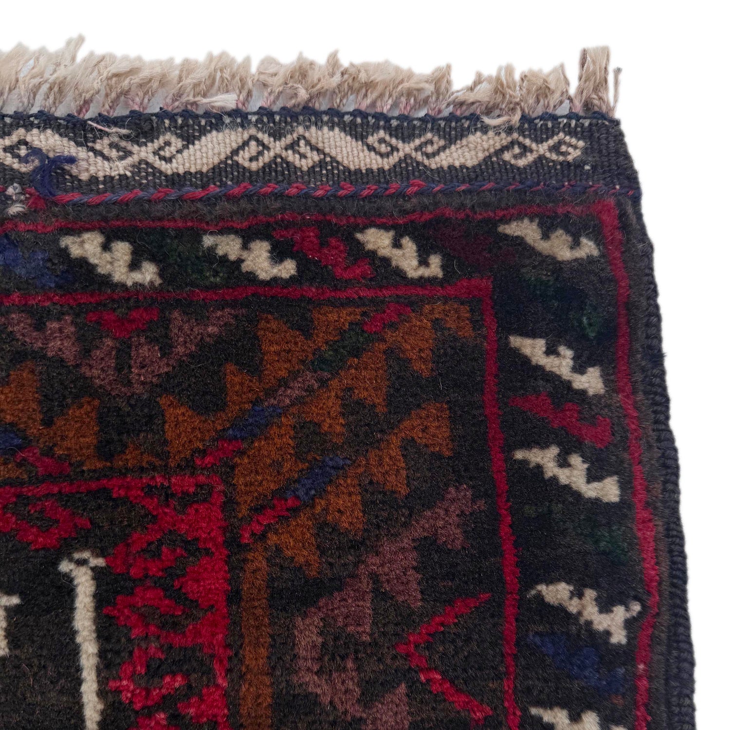 Handmade Prayer Rug 2' 9" x 4' 0" ft / 85 x 123 cm - No. W36702