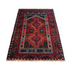 Small Prayer Carpet 2' 9" x 4' 4" ft / 85 x 133 cm - No. W36703