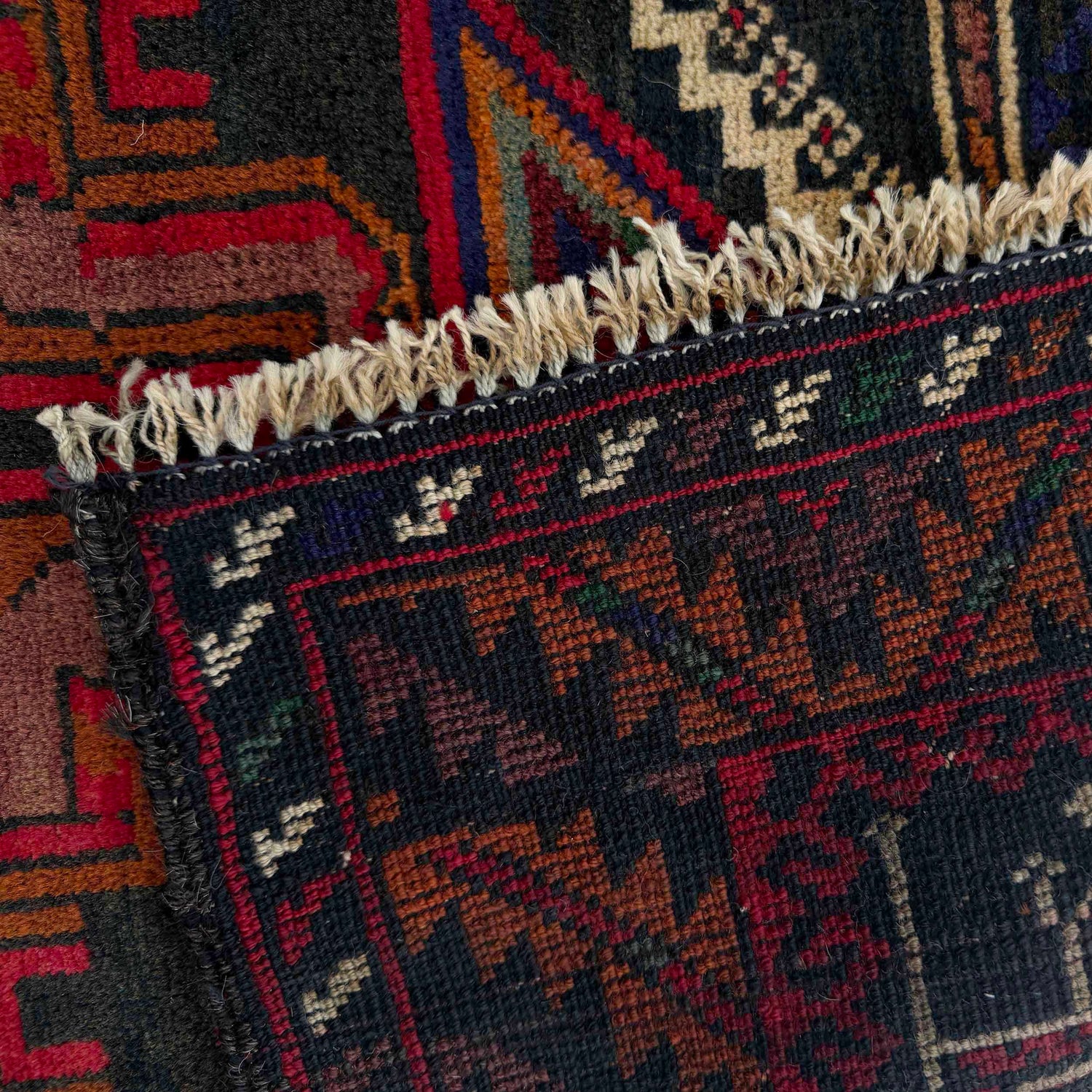 Small Prayer Carpet 2' 9" x 4' 4" ft / 85 x 133 cm - No. W36703