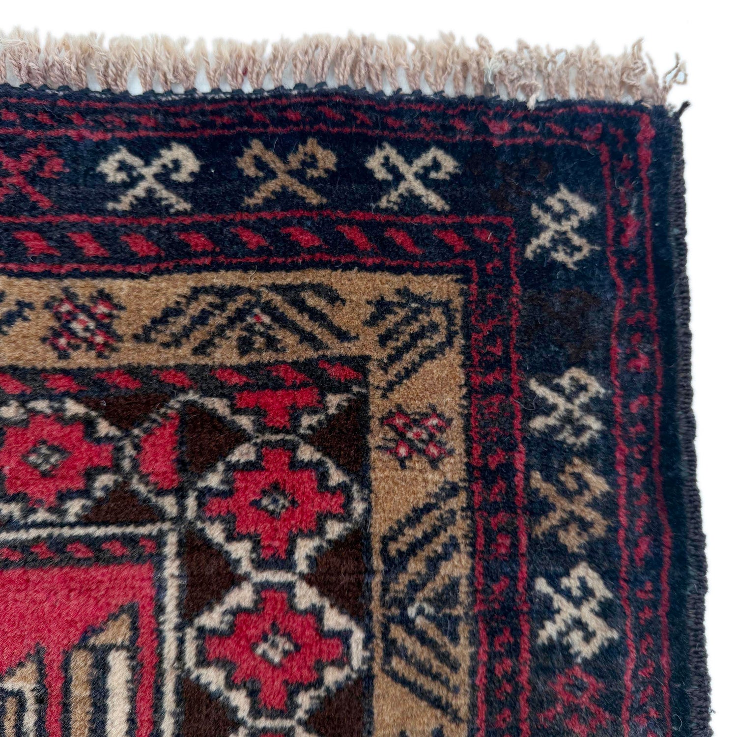 Islamic Prayer Carpet 2' 11" x 4' 3" ft / 90 x 130 cm - No. W36707
