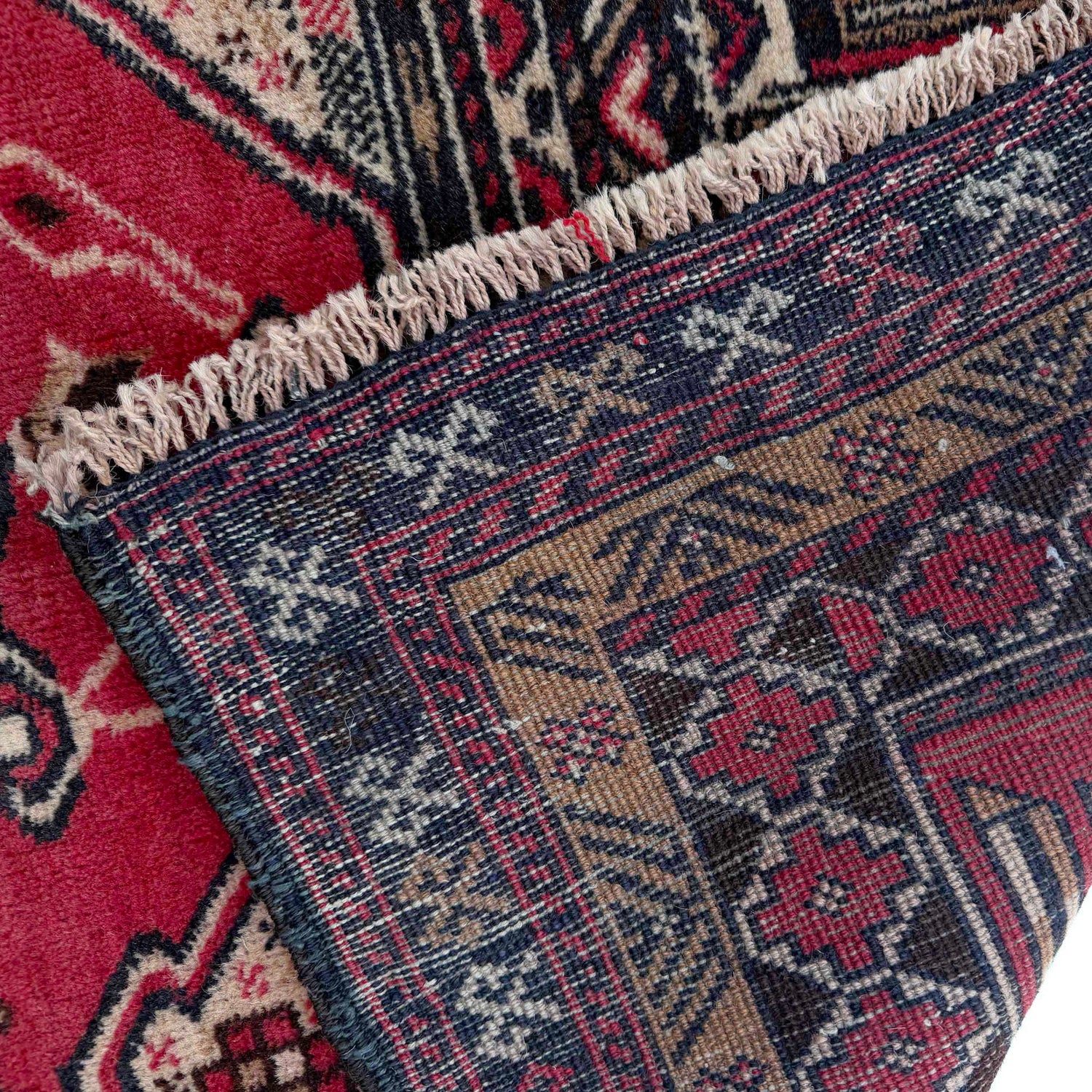 Islamic Prayer Carpet 2' 11" x 4' 3" ft / 90 x 130 cm - No. W36707