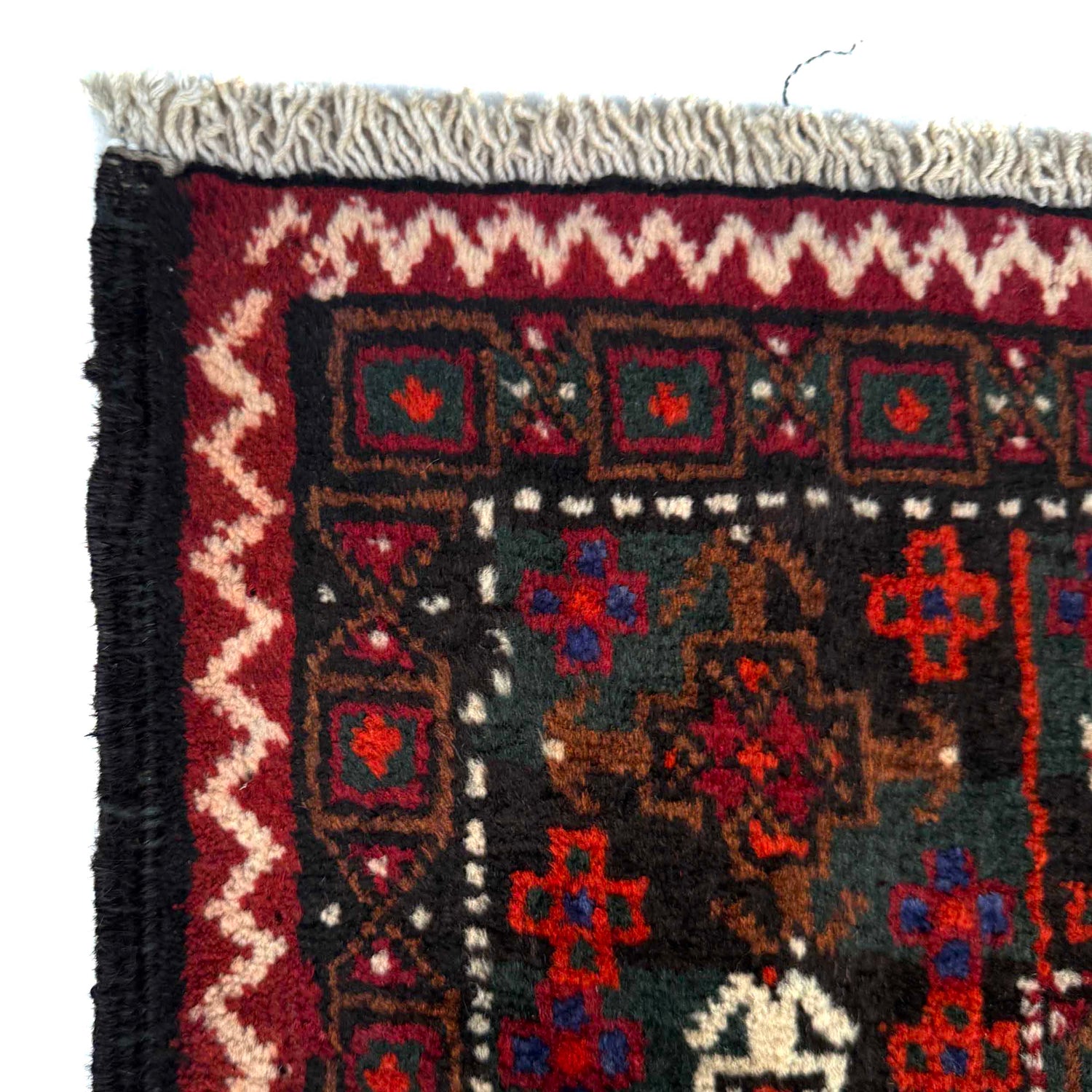 Handmade Baluchi Rug 4' 7" x 9' 2" ft / 140 x 280 cm - No. W36715