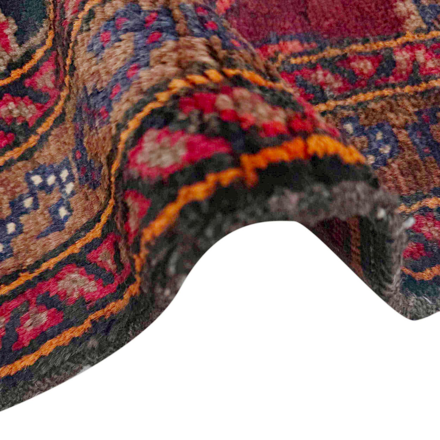 Baluch Small Size Rug 3' 7" x 6' 0" ft / 110 x 182 cm - No. W36718
