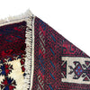 Muslim Prayer Rug 2' 9" x 4' 0" ft / 84 x 123 cm - No. W36725