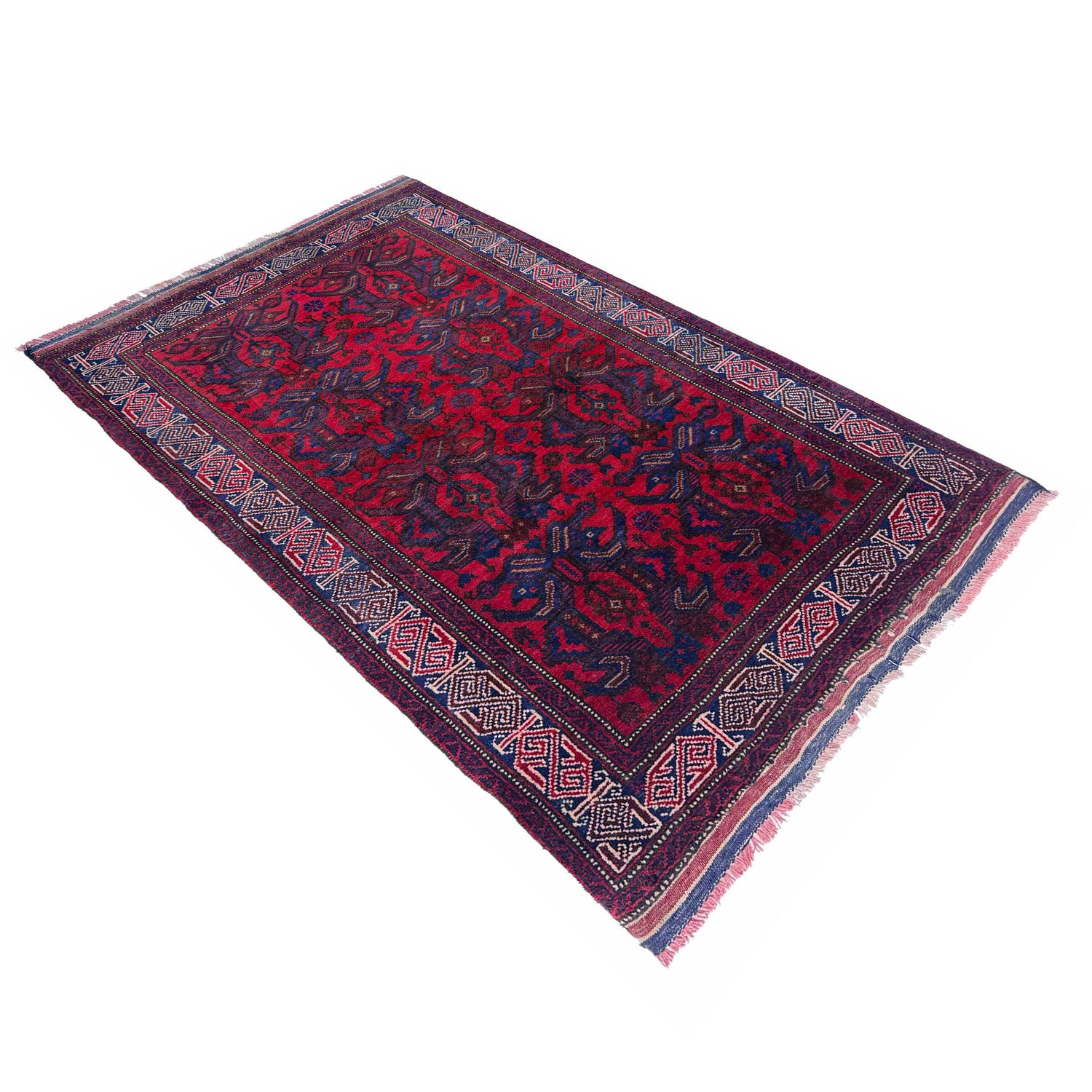 Multi Color Baluchi Rug 2' 9" x 4' 9" ft / 85 x 144 cm - No. W36726