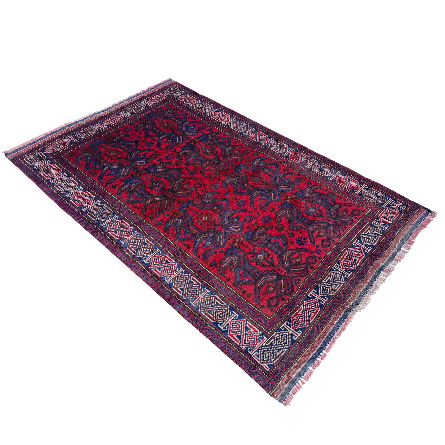Multi Color Baluchi Rug 2' 9" x 4' 9" ft / 85 x 144 cm - No. W36726