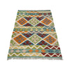 Handmade Afghan Vegetable Kilim 2' 6" x 3' 11" ft / 75 x 120 cm - No. W36743