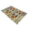 Handmade Afghan Vegetable Kilim 2' 6" x 3' 11" ft / 75 x 120 cm - No. W36743