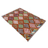 Multi Color ful Flat-Weave Wool Kilim 2' 9" x 4' 0" ft / 83 x 121 cm - No. W36774