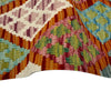 Multi Color ful Flat-Weave Wool Kilim 2' 9" x 4' 0" ft / 83 x 121 cm - No. W36774