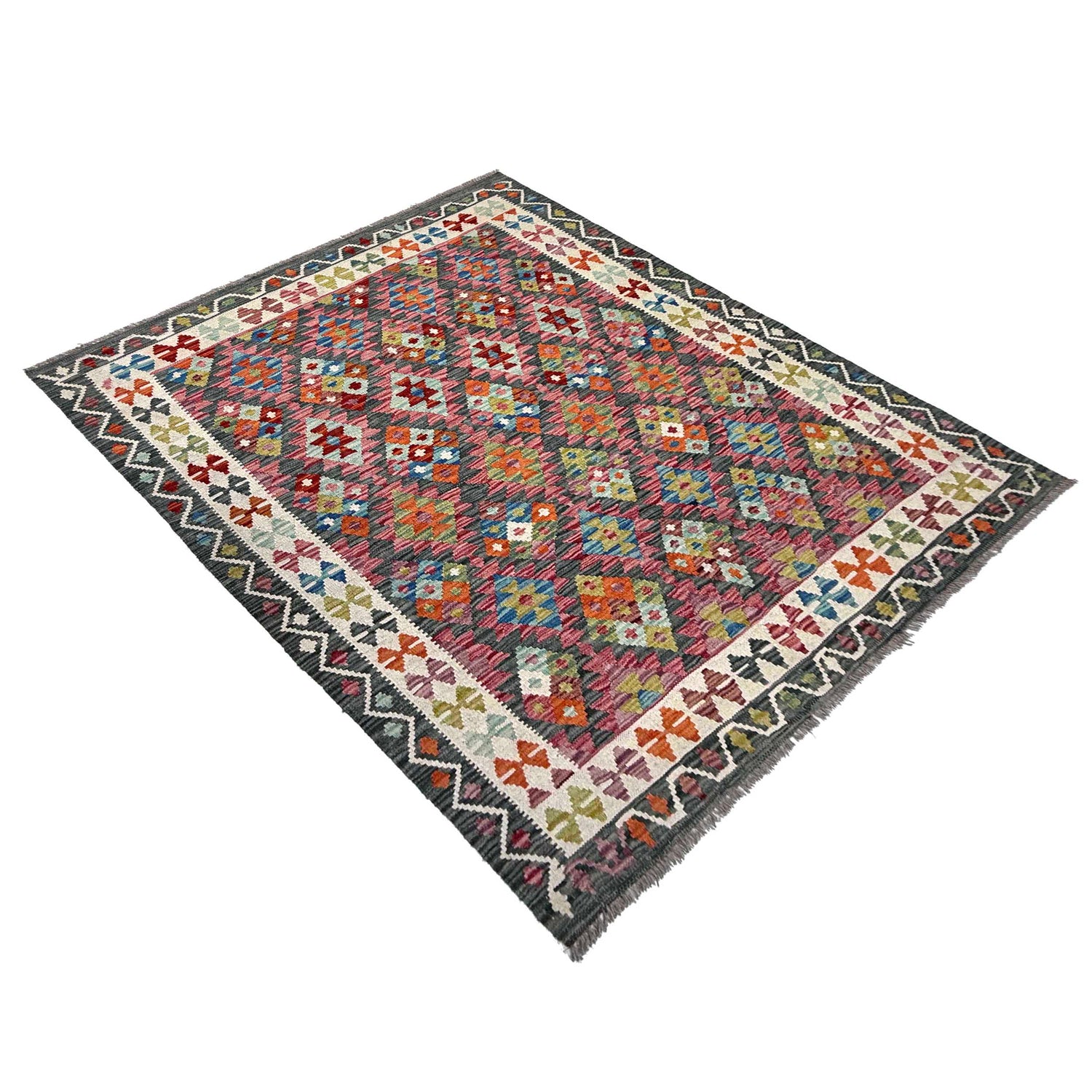 Medium Size Chobi Kilim 4' 10" x 6' 4" ft / 148 x 194 cm - No. W36822