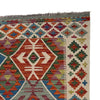 Hand Made Afghan Kilim 4' 10" x 6' 4" ft / 148 x 193 cm - No. W36828