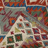Hand Made Afghan Kilim 4' 10" x 6' 4" ft / 148 x 193 cm - No. W36828