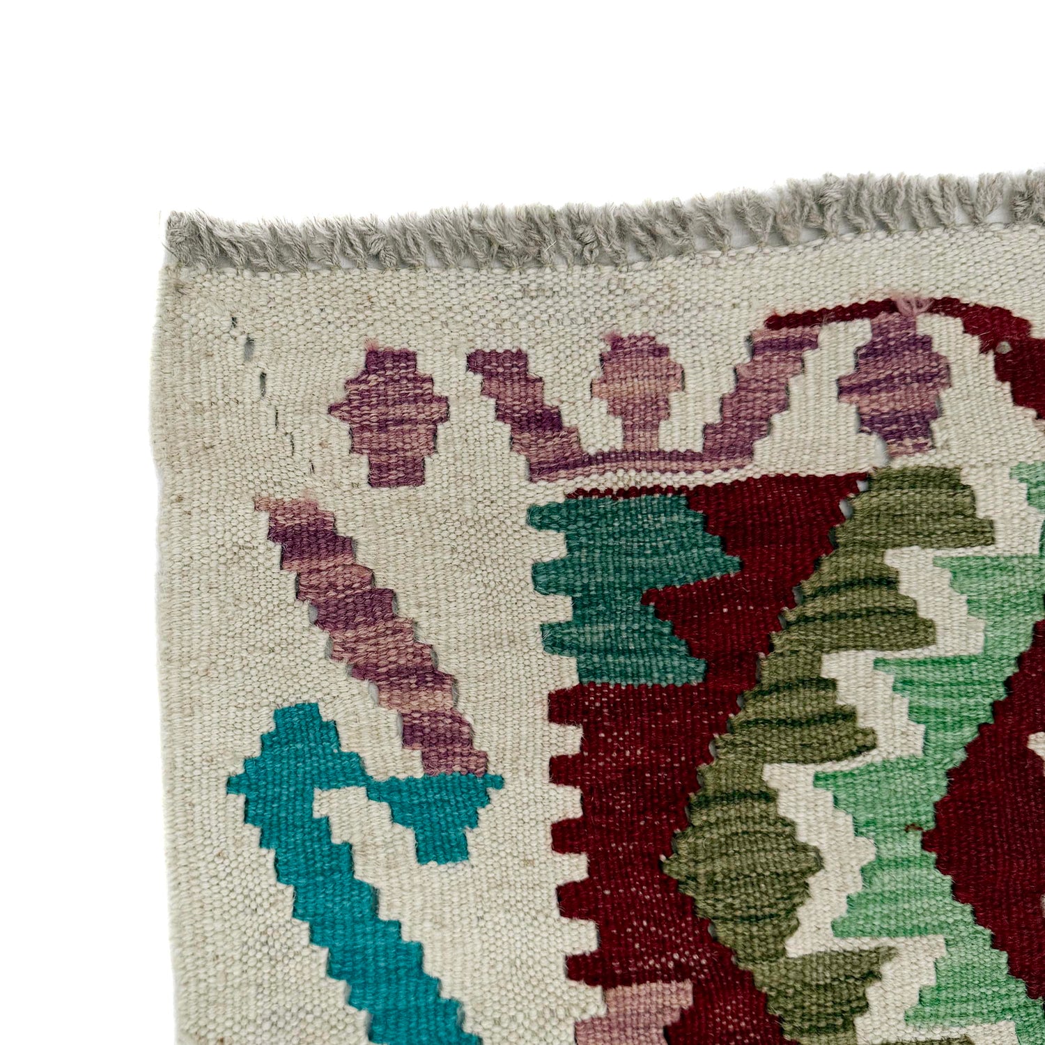 Handmade Vegetable Kelim Runner 2' 2" x 5' 4"  ft / 65 x 162 cm - No. W36834