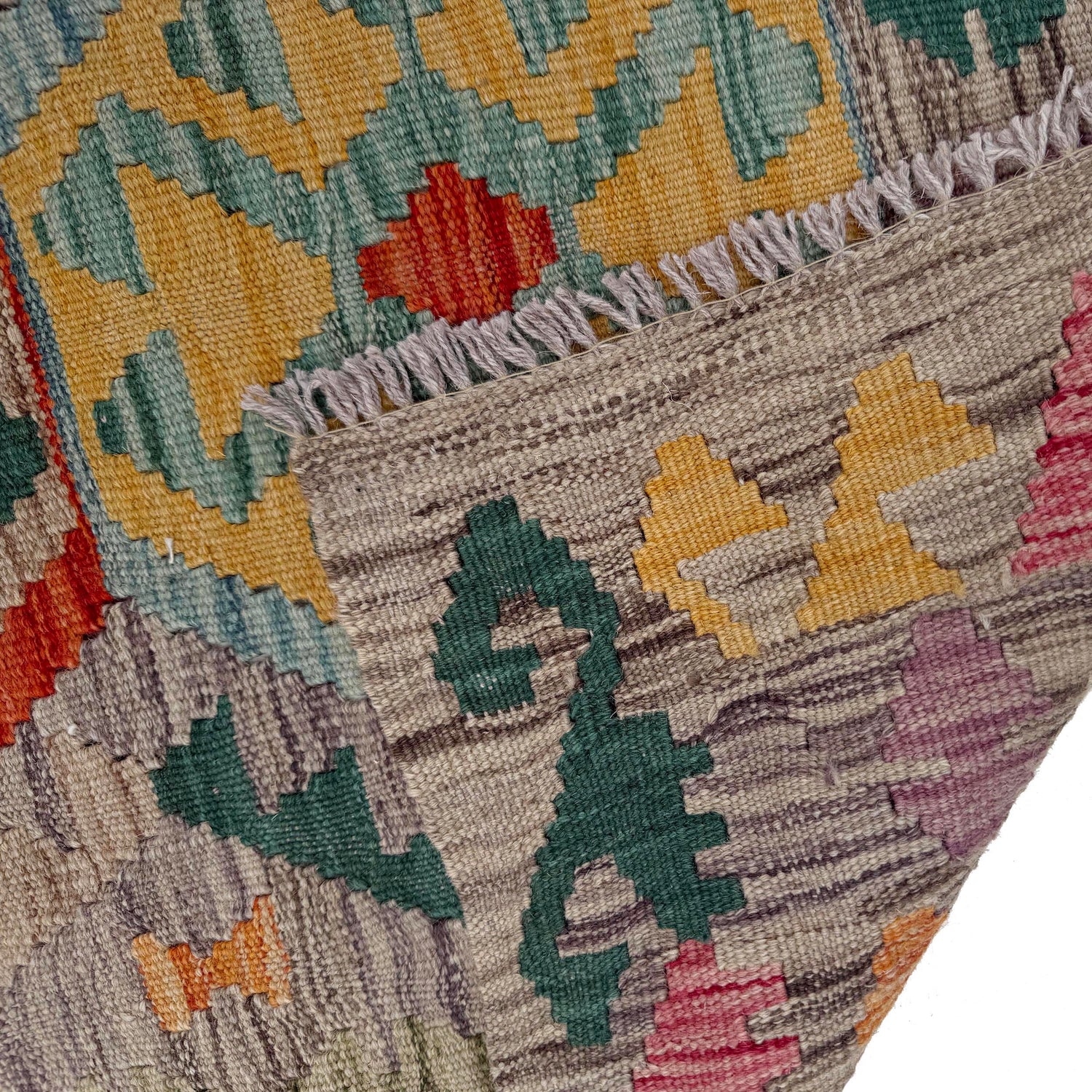 Handmade Vegetable Kilim 2' 7" x 4' 0" ft / 79 x 122 cm - No. W36836