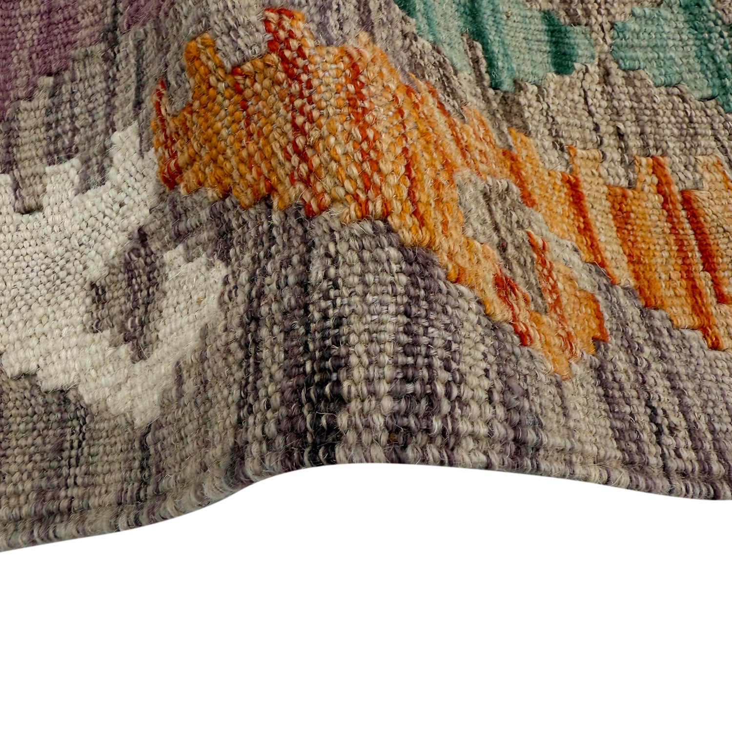 Handmade Vegetable Kilim 2' 7" x 4' 0" ft / 79 x 122 cm - No. W36836