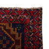 Traditional Handwoven Baluch Runne 2' 9" x 6' 5" ft / 84 x 196 cm - No. W36850