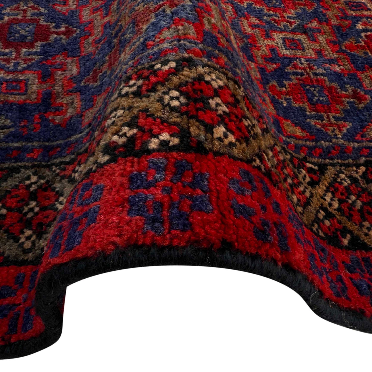 Hand Knotted Baluchi Rug 2' 6" x 3' 8" ft / 75 x 113 cm - No. W36852