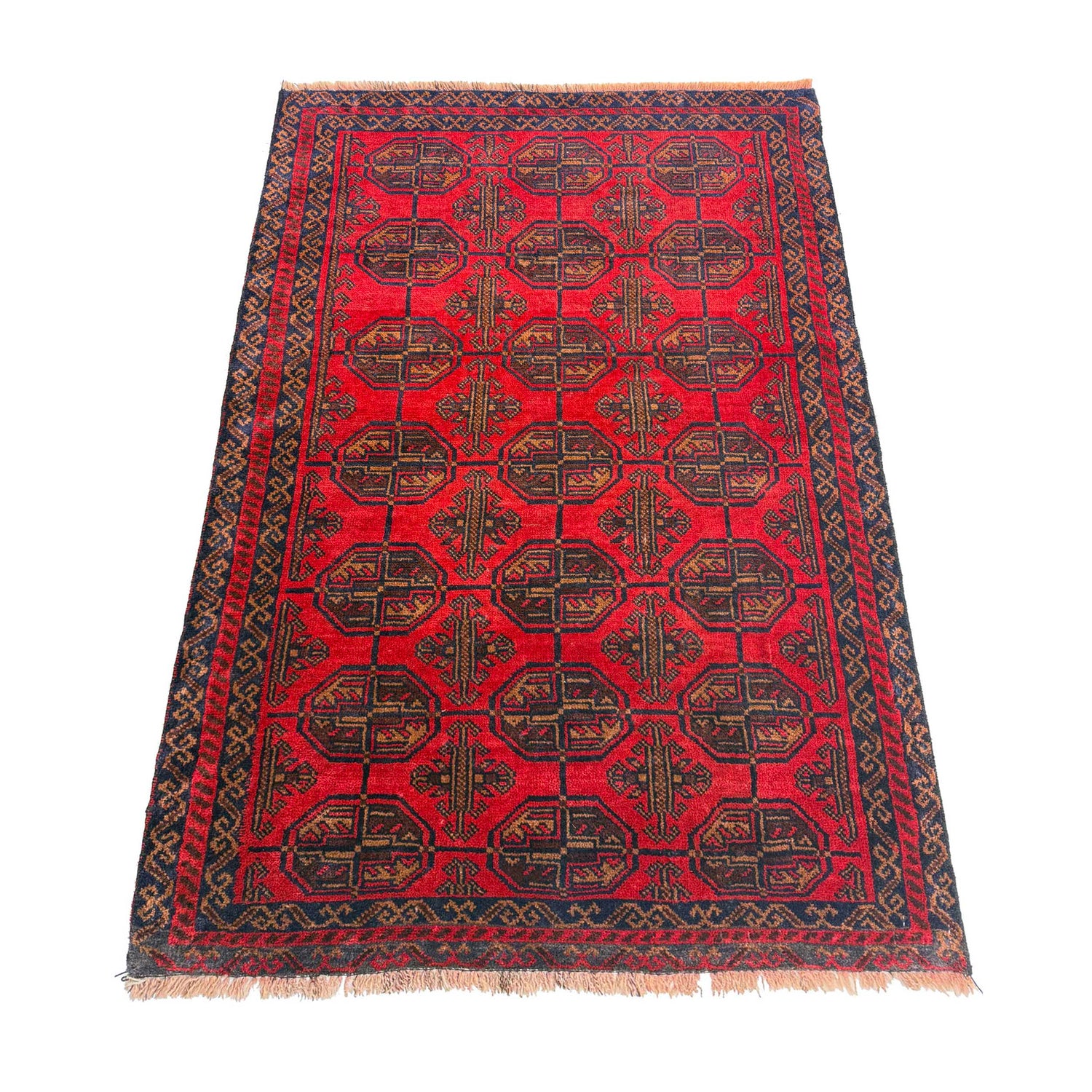 Tribal Baloch Rug 2' 10" x 4' 8" ft / 87 x 143 cm - No. W36853