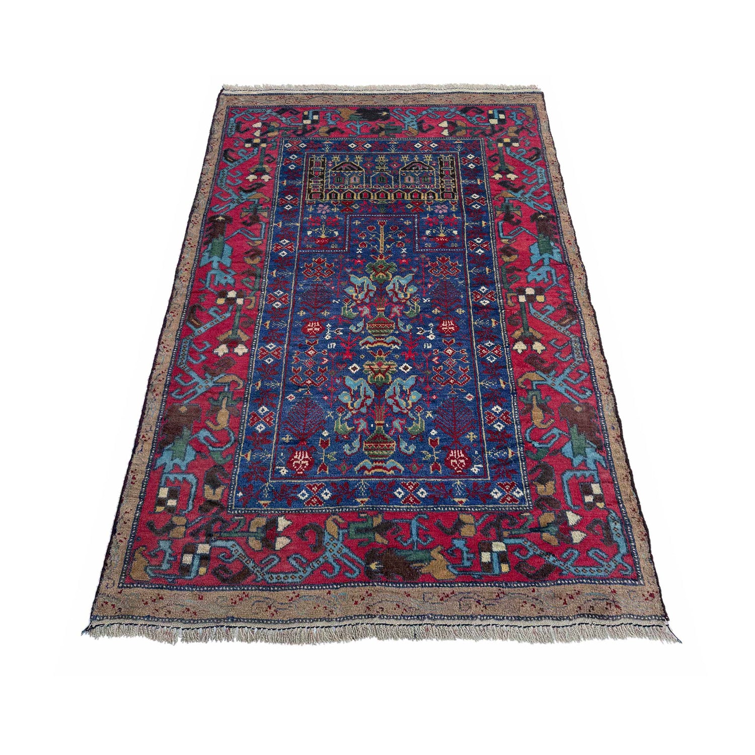 Handmade Baluchi Rug 2' 9" x 4' 8" ft / 84 x 142 cm - No. W36855