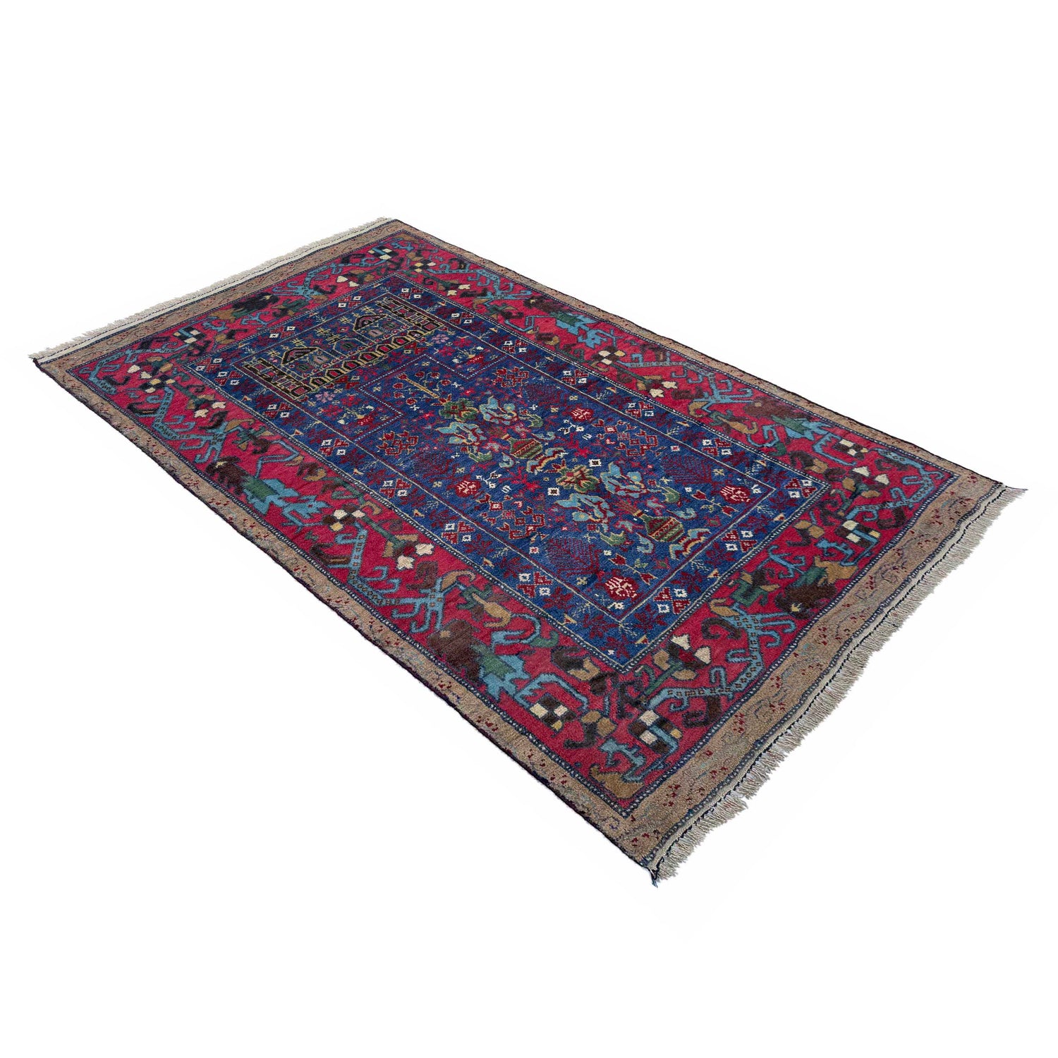 Handmade Baluchi Rug 2' 9" x 4' 8" ft / 84 x 142 cm - No. W36855