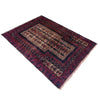 Multi Color Prayer Rug 2' 11" x 4' 4" ft / 90 x 133 cm - No. W36862