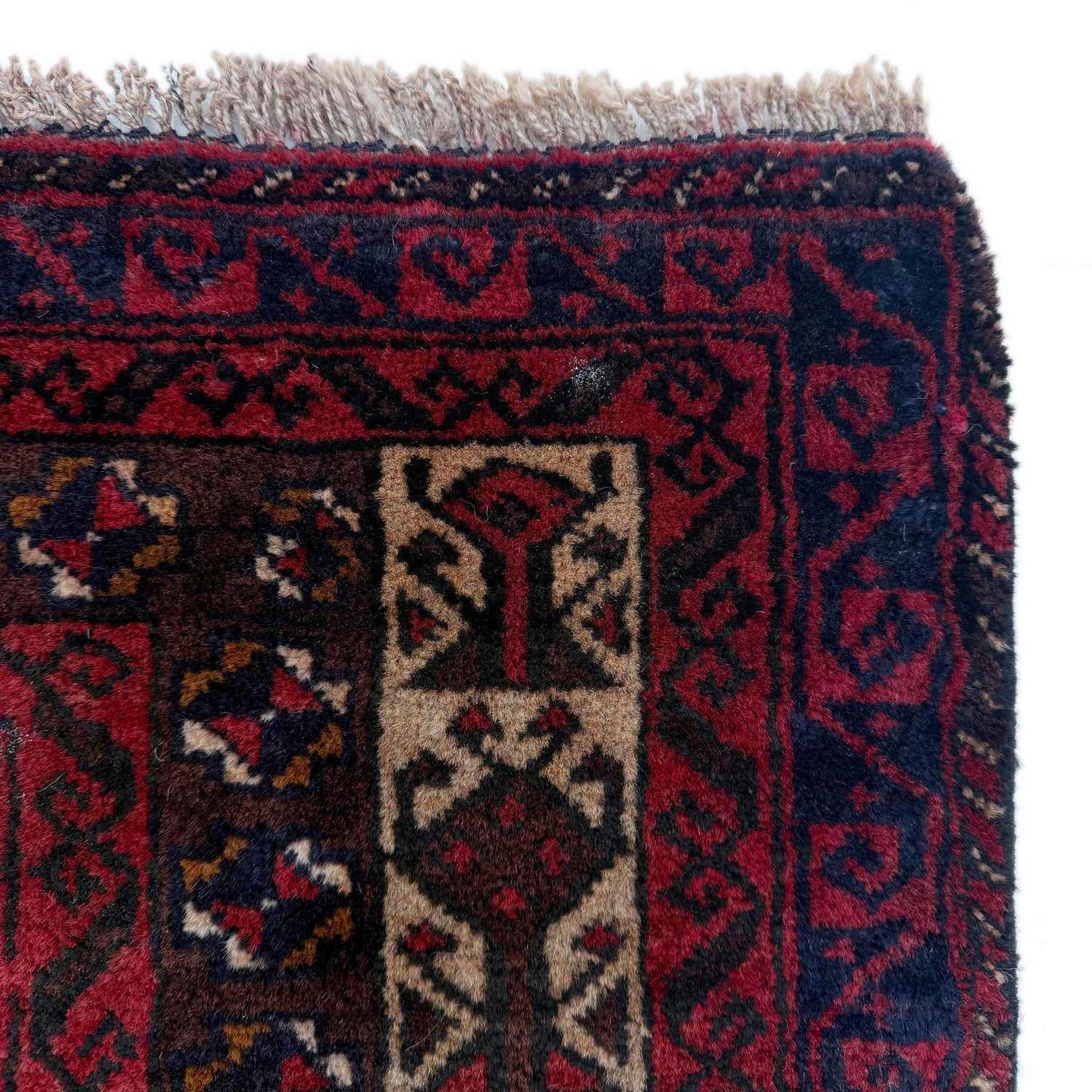 Multi Color Prayer Rug 2' 11" x 4' 4" ft / 90 x 133 cm - No. W36862