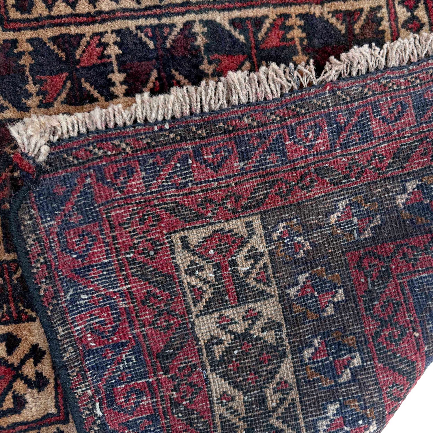 Multi Color Prayer Rug 2' 11" x 4' 4" ft / 90 x 133 cm - No. W36862