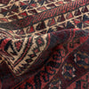 Multi Color Prayer Rug 2' 11" x 4' 4" ft / 90 x 133 cm - No. W36862