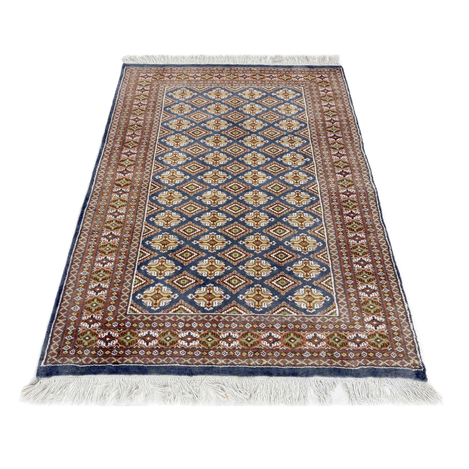 Jaldar Pakistani Rug 4' 0" x 5' 10" ft / 122 x 178 cm - No. W37607