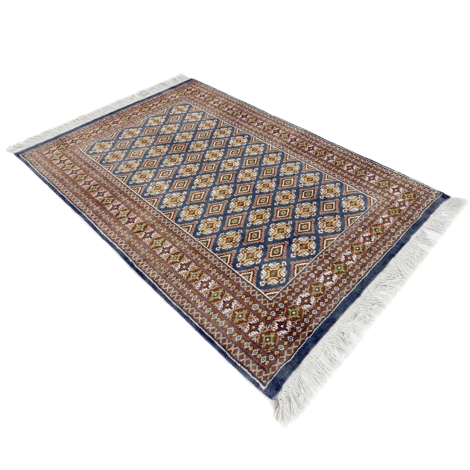Jaldar Pakistani Rug 4' 0" x 5' 10" ft / 122 x 178 cm - No. W37607