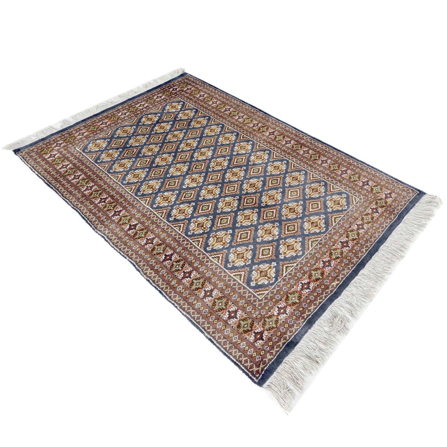 Jaldar Pakistani Rug 4' 0" x 5' 10" ft / 122 x 178 cm - No. W37607