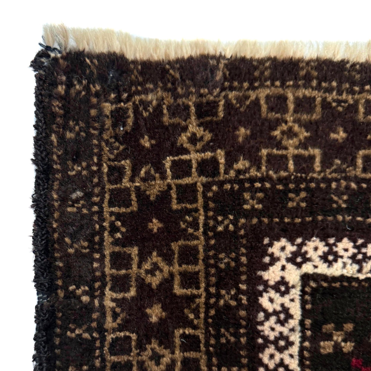 Hand Knotted Baluchi Rug 3' 1" x 4' 4" ft / 94 x 132 cm - No. W37608
