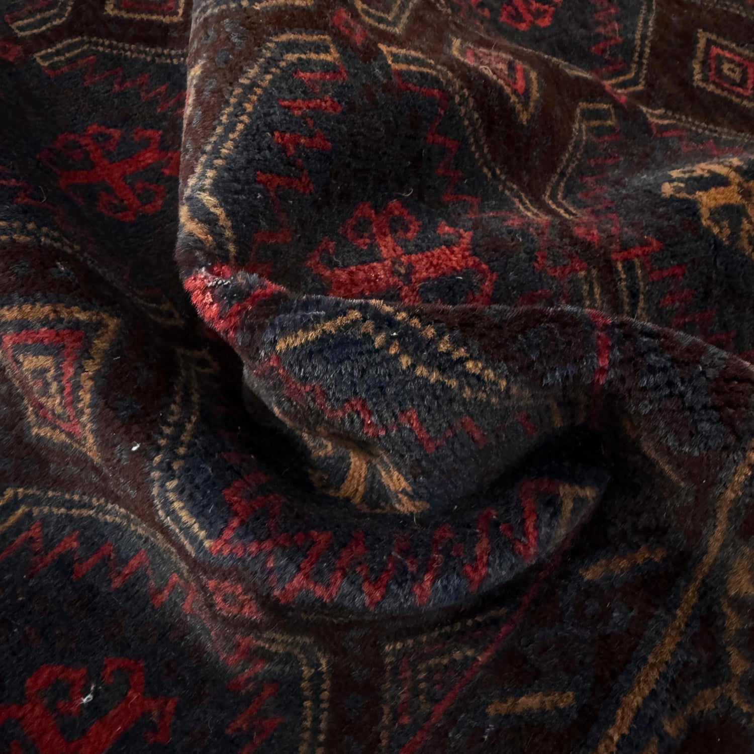 Multi Color Baluchi Rug 3' 0" x 4' 4" ft / 92 x 133 cm - No. W37609