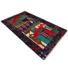 Handmade Pictorial Carpet 2' 6" x 4' 4" ft / 76 x 132 cm - No. W37610