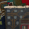 Handmade Pictorial Carpet 2' 6" x 4' 4" ft / 76 x 132 cm - No. W37610
