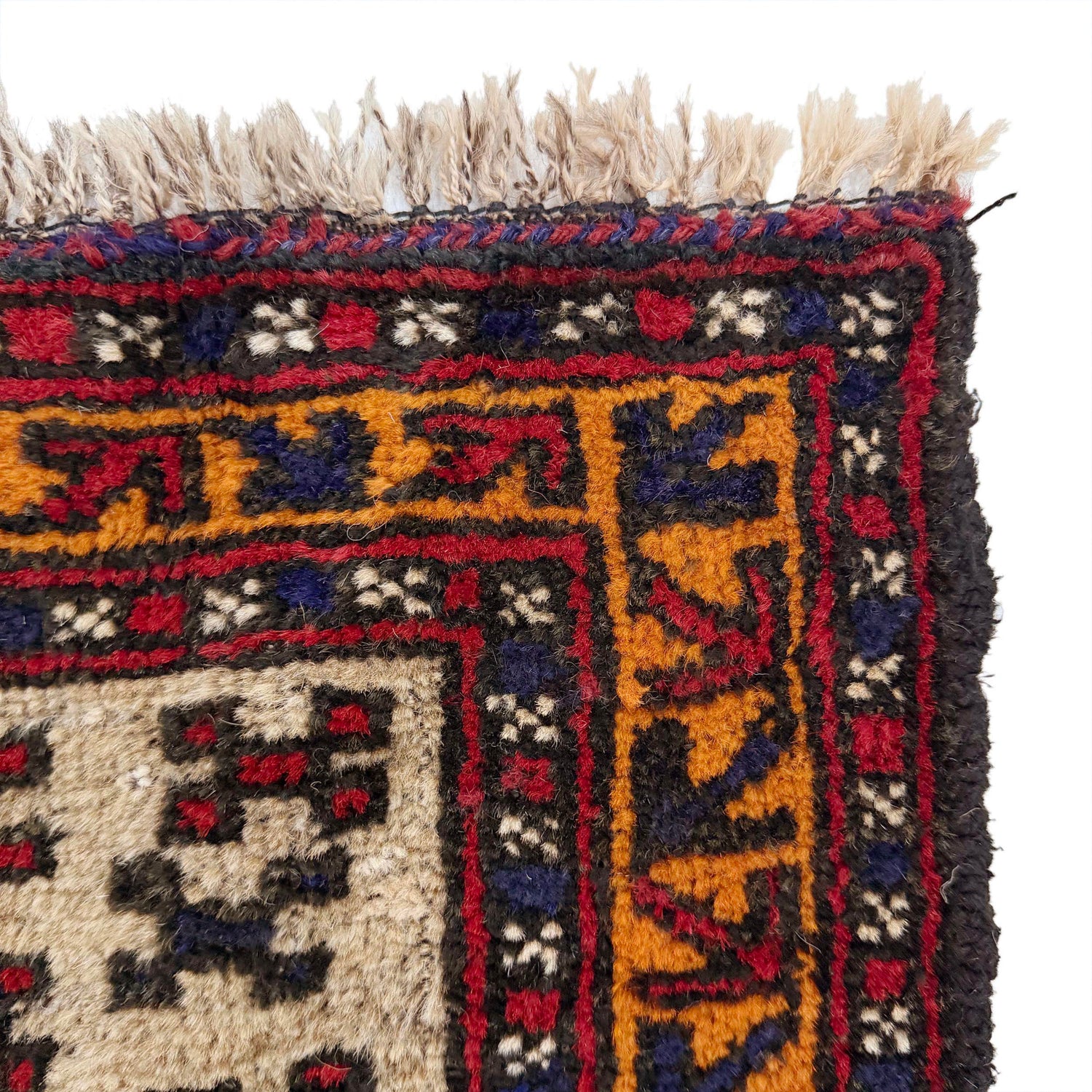 Multi Color Prayer Rug 2' 8" x 4' 3" ft / 82 x 129 cm - No. W37611