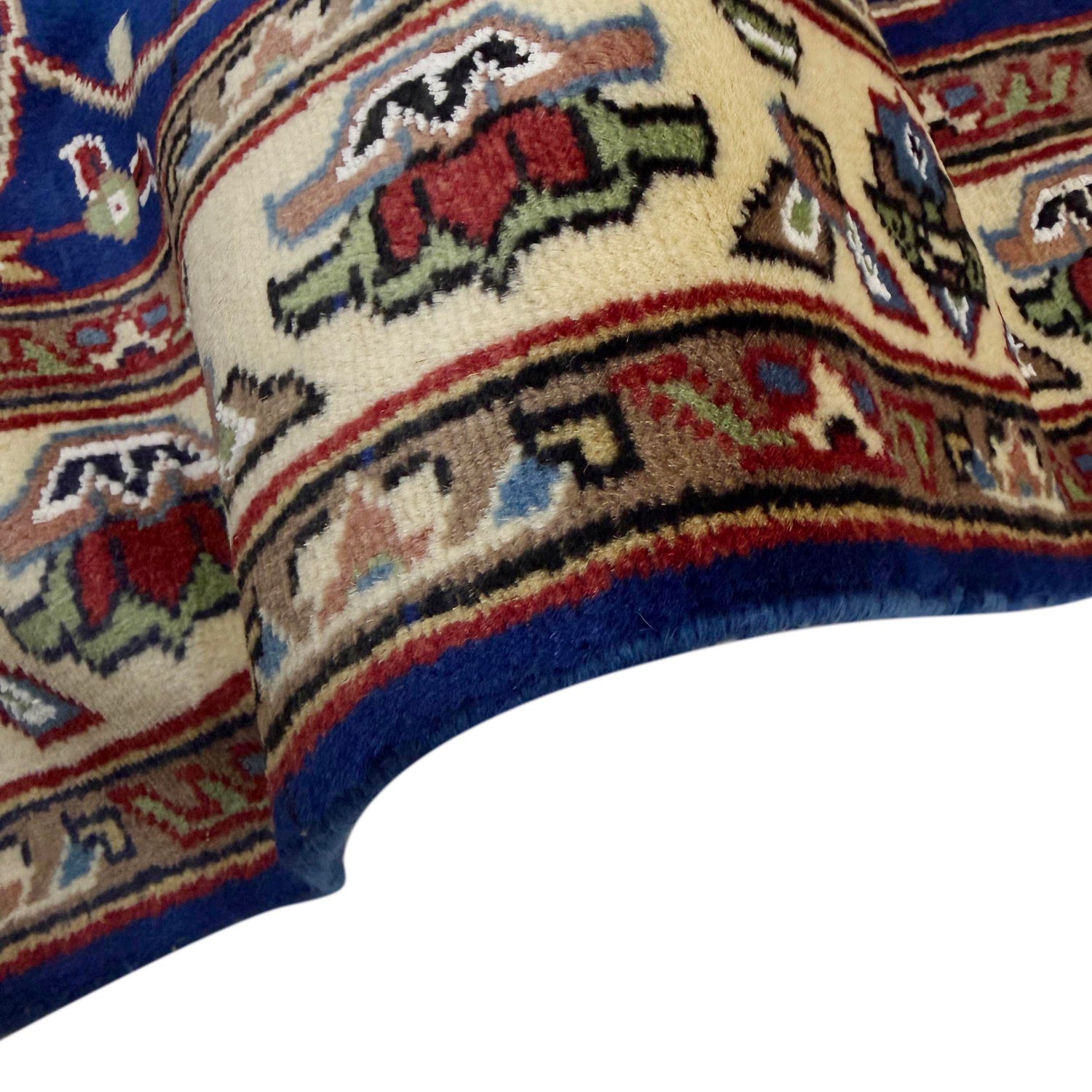Handmade Jaldar Rug 4' 2" x 6' 1" ft / 127 x 186 cm - No. W38068