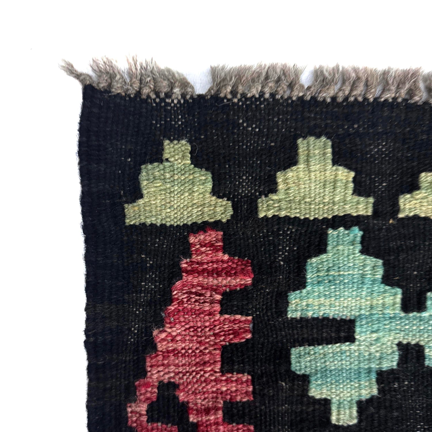Handmade Turkish Design Wool Kilim 6' 8" x 10' 0" ft / 204 x 305 cm - No. W38069